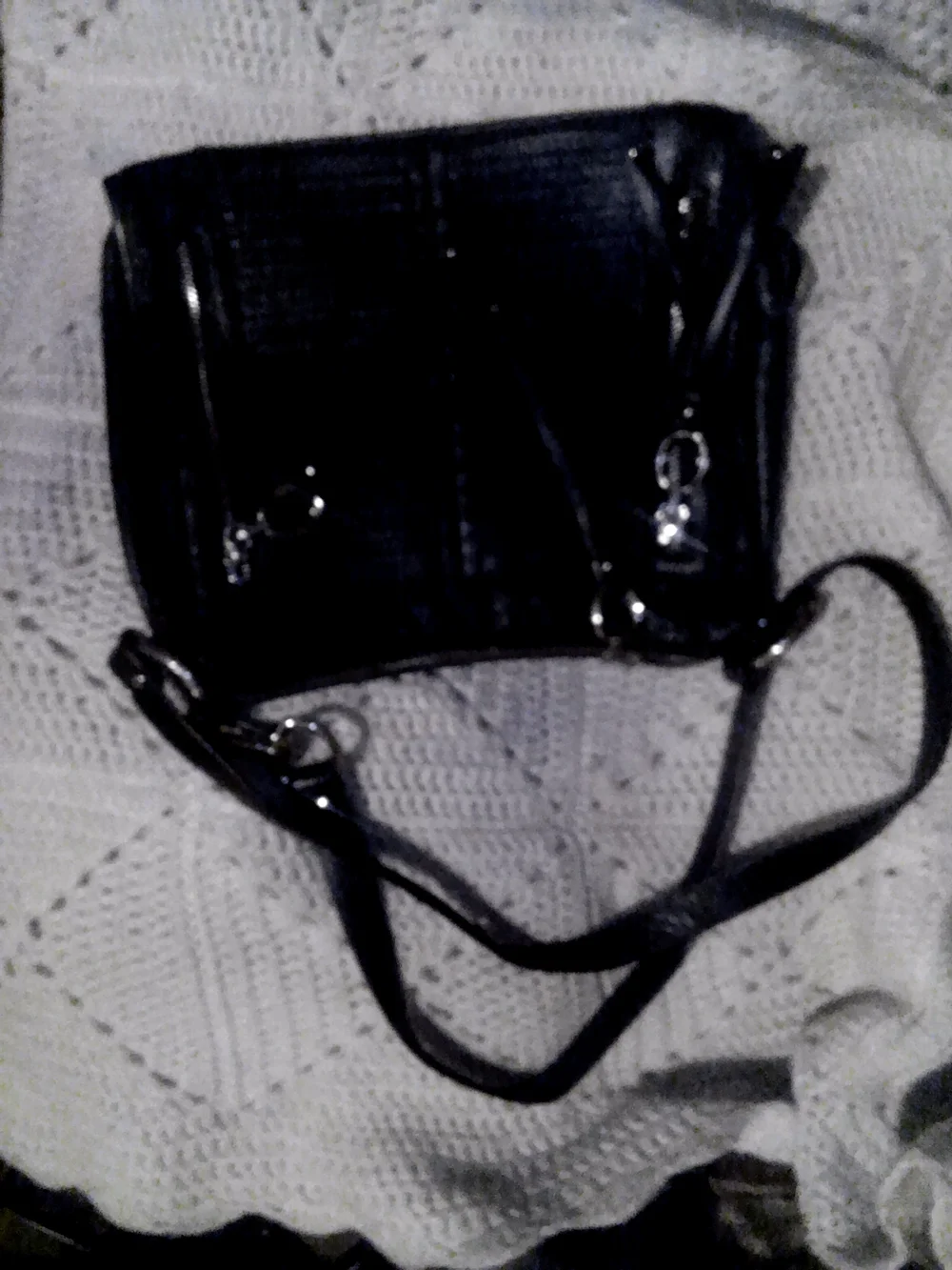 B MAXOWSKY Black Hand/Shoulder Bag
